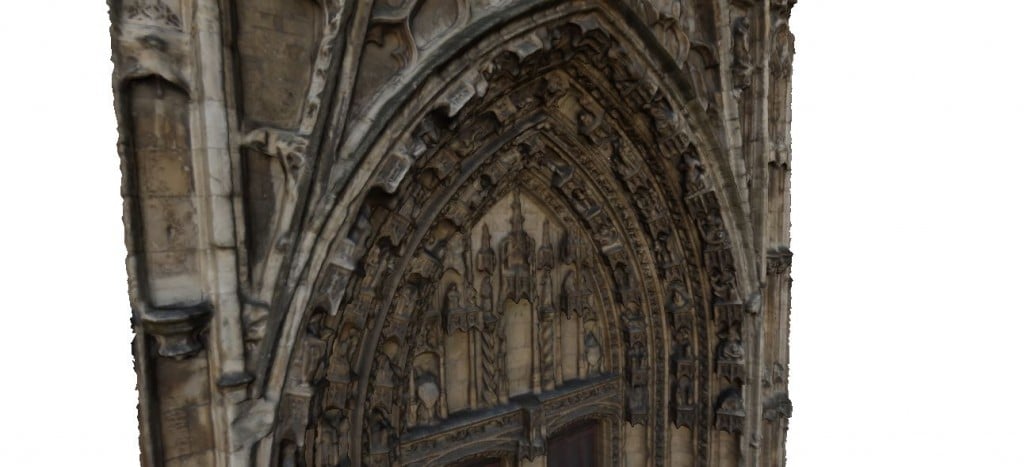 Inspection visuelle et Modélisation 3D par drone - détails - Cathédrale de Vienne