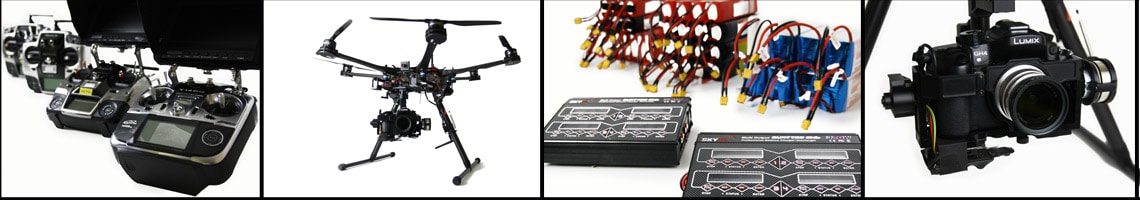 matériel drone et appareil photo pour l'inspection