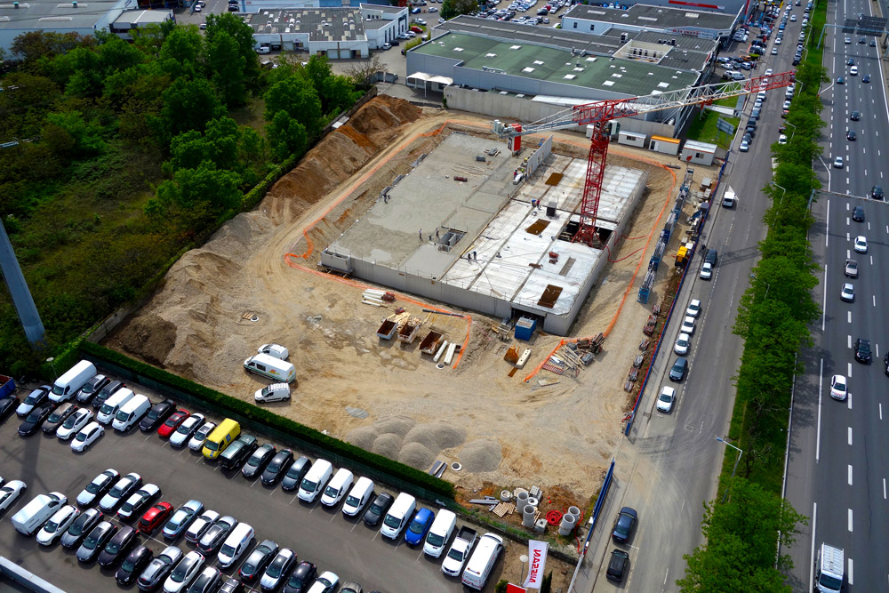 Suivi de chantier par drone