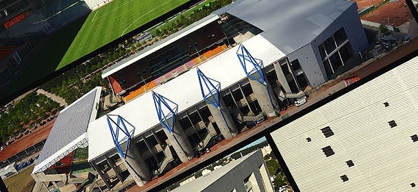 photos aériennes du stade Geoffroy Guichard