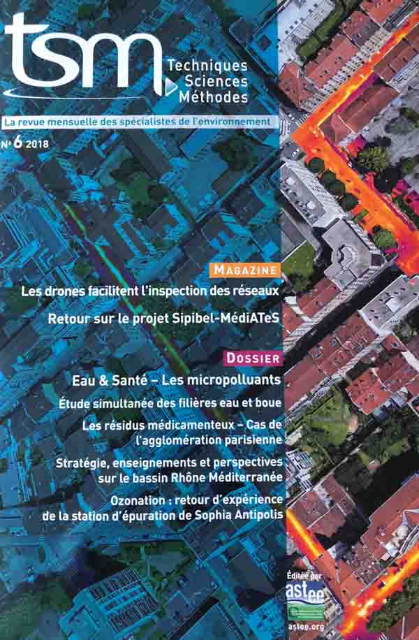 magazine publication réseau de chaleur par drone