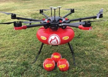 drone pour incendie