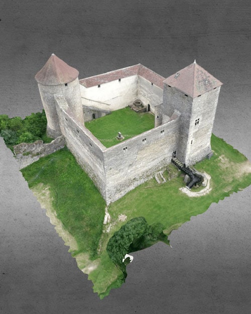 Modélisation 3D Chateau