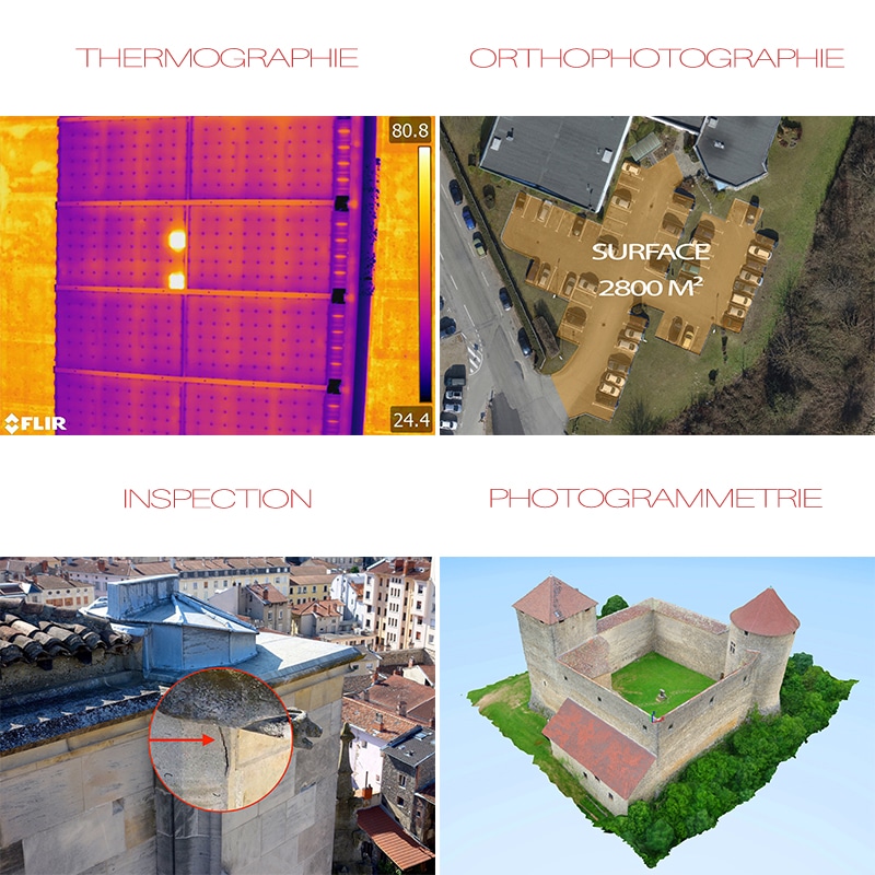 Les différents outils d'inspection, rendu thermique