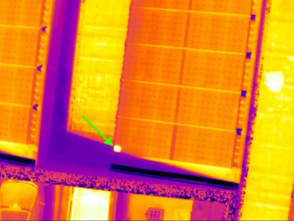 Ombrage ombrage celleule photovoltaïque