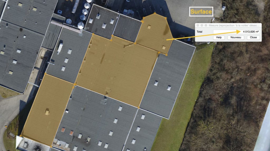 Exemple de MNT, model numérique de terrain