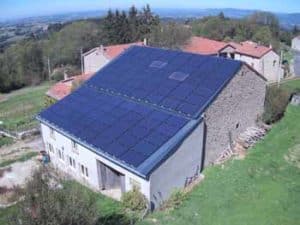 Panneaux solaires toiture