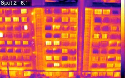 Rénovation énergétique dans le Rhône : un drone pour aider les propriétaires d’immeubles à faire des économies d’énergie