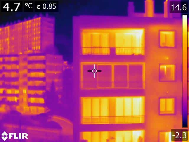 Bilan énergétique, immeuble et fenêtre dans le Rhone