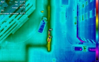 Drone et caméra thermique : un duo performant pour détecter les fuites des réseaux de chaleur en Rhône Alpes
