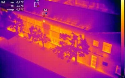 Le drone fait la chasse aux déperditions thermiques sur les toitures de Chambéry
