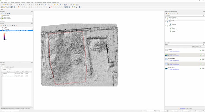 model-3d-materiaux-carriere Document de travail pour modélisation 3D