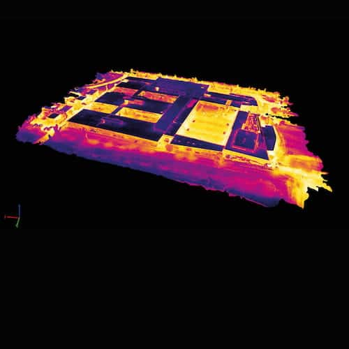 modelisation 3D d'un bâtiment industriel