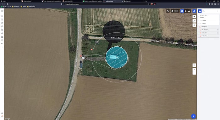 fontionnement-photogrammetrie Fonctionnement de la photogrammétrie, exemple de fichier de travail