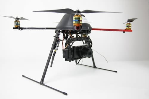 Exemple de matériel, drone de Studiofly