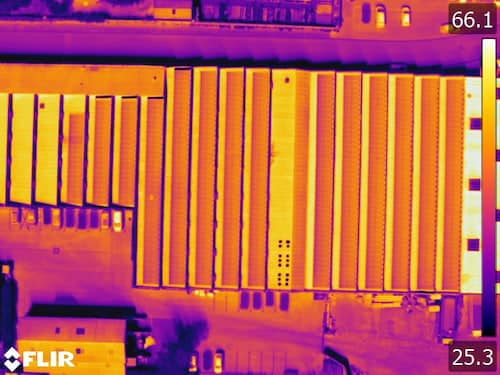 Signes d'usures sur panneaux solaires