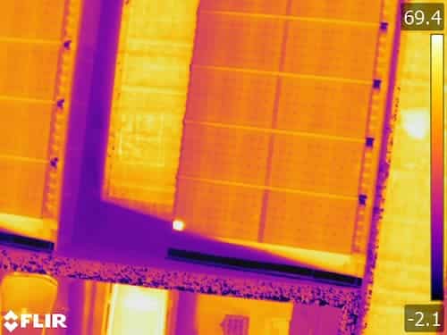 Exemple problème panneaux solaire, après négligence d'une inspection