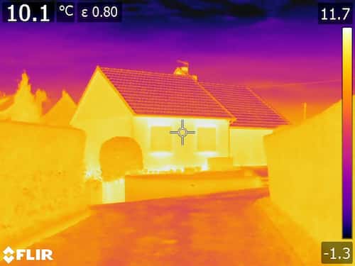 renovation-energetique-chalon Thermogramme d'une maison, Chalon-sur-Saone