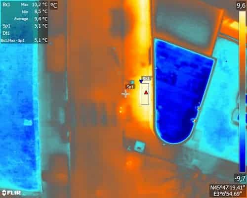 historique recherche de fuite, thermogramme reseau de chaleur