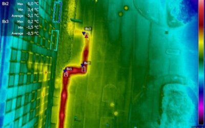 Analyse thermique par drone de réseaux de chaleur : une technique moderne et fiable pour suivre l’état des ouvrages enterrés